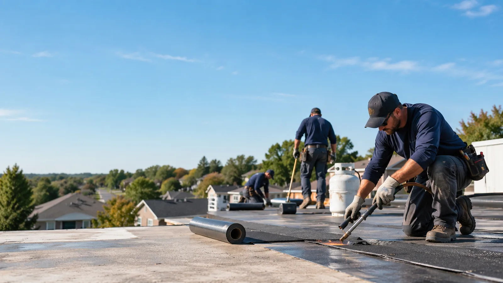 Flat Roof Leak Repair providers in Denmark, IA